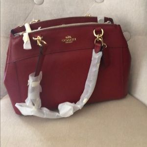 Coach Red Carryall-NWT